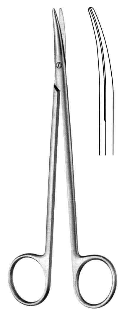 ALTIN SAPLI MAKAS 18CM EĞRİ 